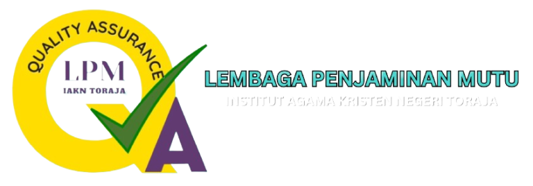 Logo Website Lembaga Penjaminan Mutu IAKN Toraja