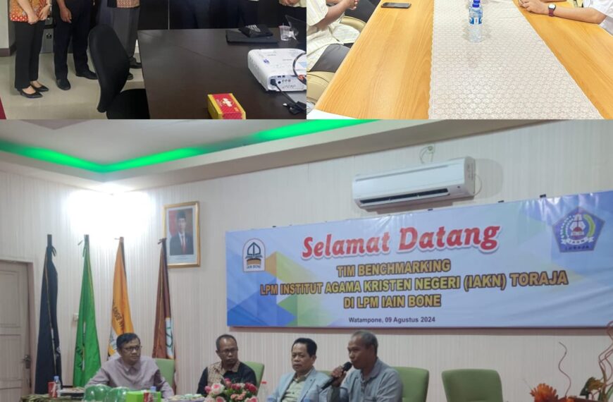 LPM IAKN Toraja Lakukan Benchmarking Penyusunan Dokumen Mutu ke UNEM, UNHAS, dan IAIN Bone