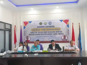 Read more about the article Usai Digelar, Asesmen Lapangan BAN-PT Tuai Apresiasi untuk Akreditasi Perdana Prodi Sosiologi Agama IAKN Toraja