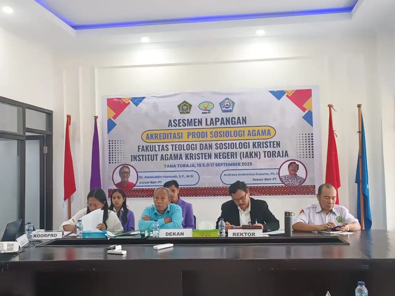 You are currently viewing Usai Digelar, Asesmen Lapangan BAN-PT Tuai Apresiasi untuk Akreditasi Perdana Prodi Sosiologi Agama IAKN Toraja