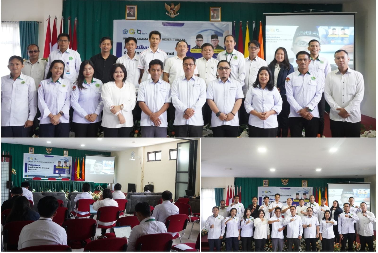 You are currently viewing Perkuat Sistem Penjaminan Mutu, IAKN Toraja Selenggarakan Pelatihan Auditor Mutu Internal Batch 2